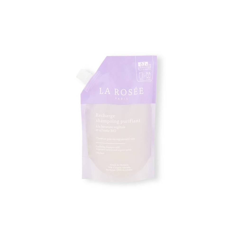 La Rosée shampoing purifiant recharge 400 ml