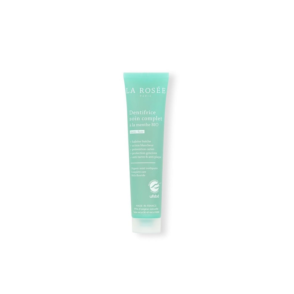 La Rosée Dentifrice Soin Complet Menthe Bio 75 ml