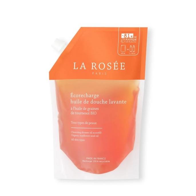 La Rosée Huile Douche Éco Recharge 800 ml