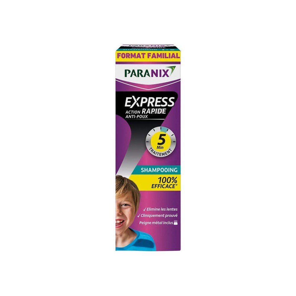 Paranix shampooing anti-poux express 300 ml