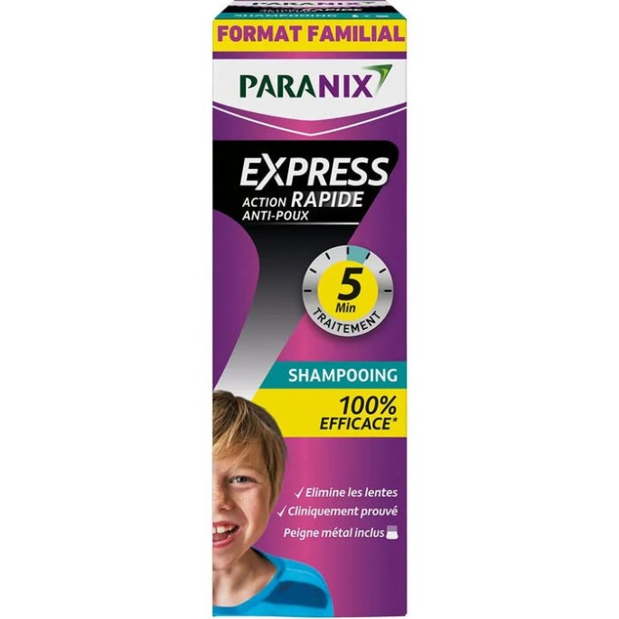 Paranix shampooing anti-poux express 300 ml