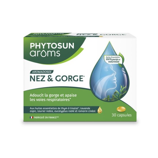 Phytosun Arôms Nez et Gorge Capsules 30