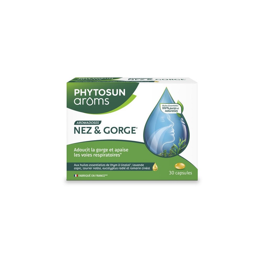 Phytosun Arôms Nez et Gorge Capsules 30