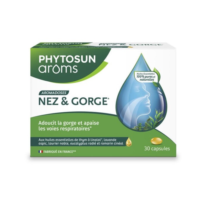 Phytosun Arôms Nez et Gorge Capsules 30