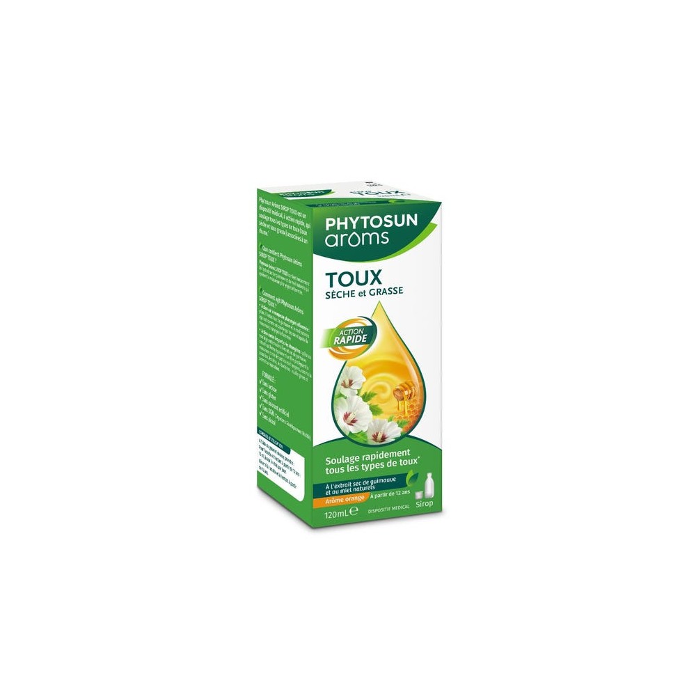 Phytosun Arôms Sirop Toux Adulte 120 ml