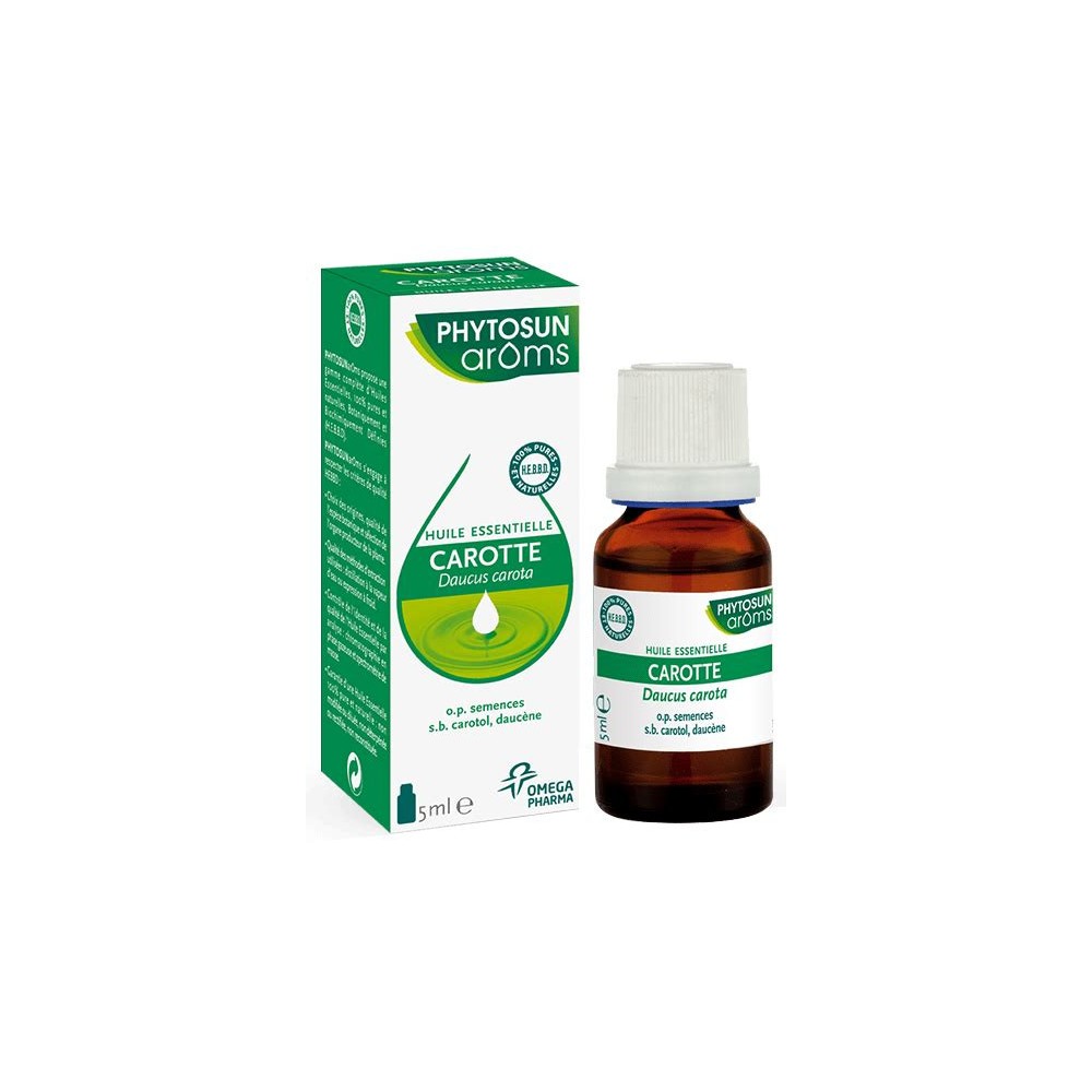 Omega Pharma huile essentielle carotte 5 ml