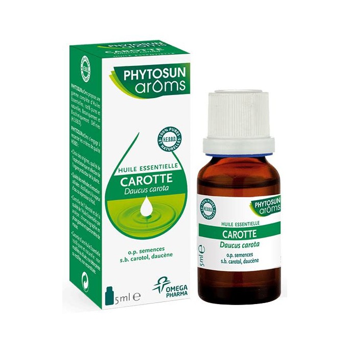 Omega Pharma huile essentielle carotte 5 ml