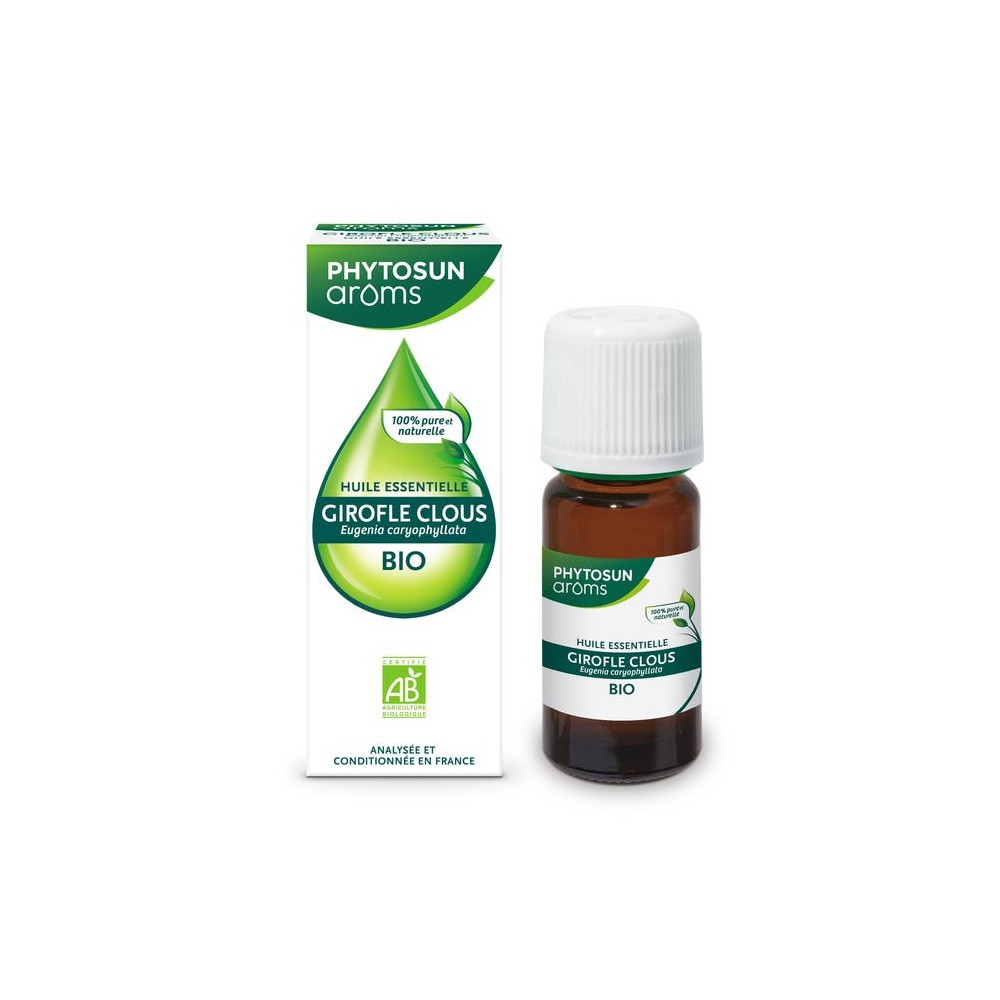 Phytosun huile essentielle girofle clous bio 10ml