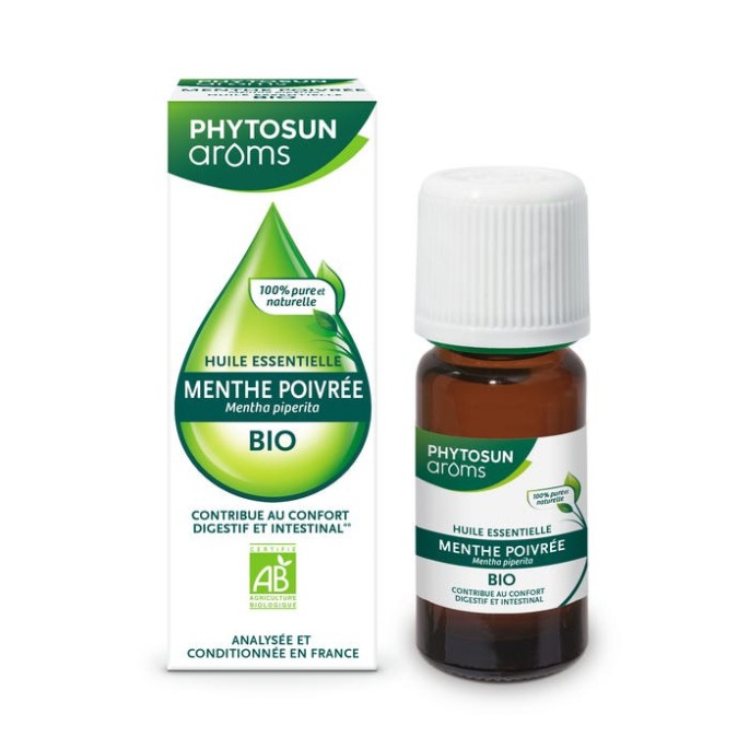 Phytosun huile essentielle menthe poivrée bio 10 ml