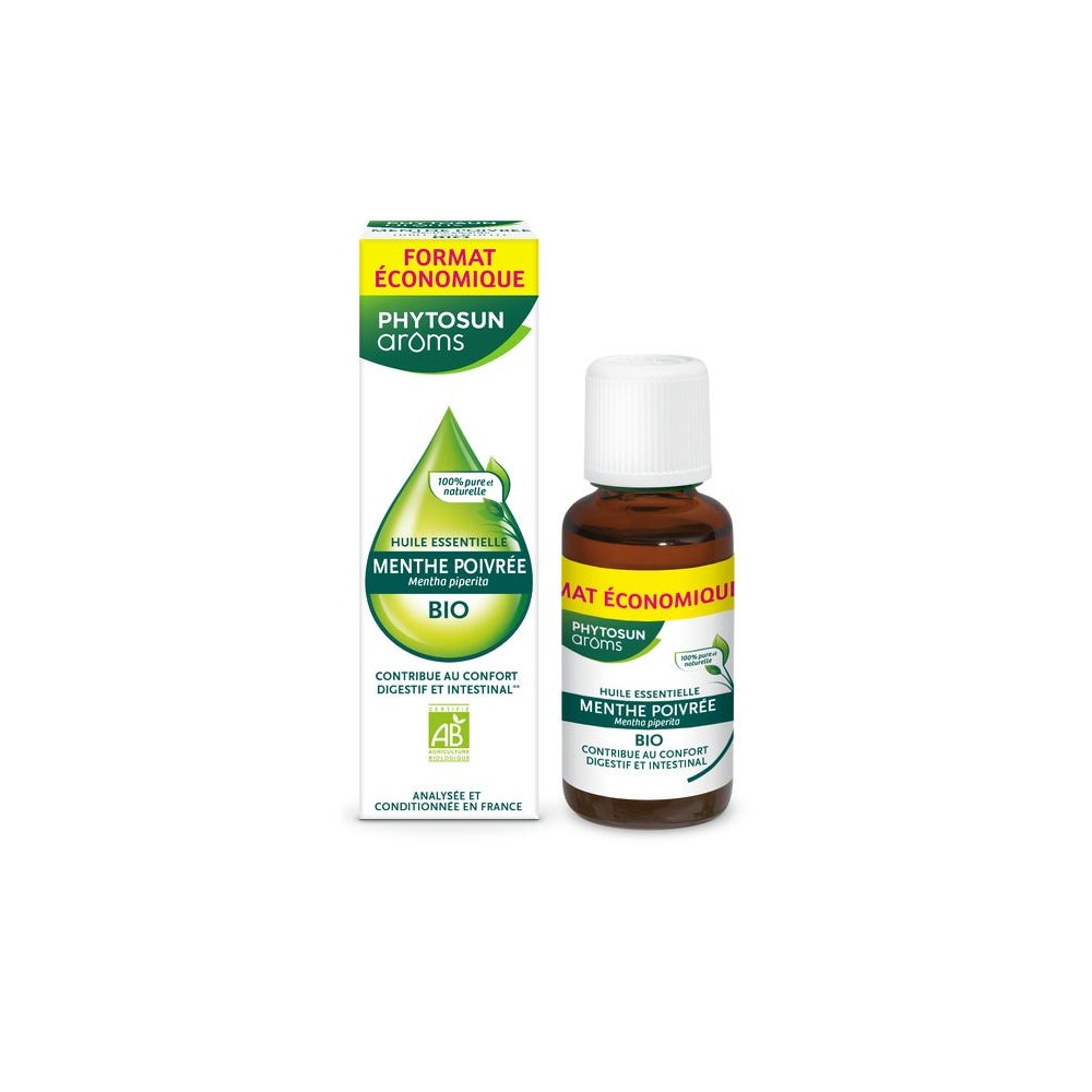 Phytosun huile essentielle menthe poivrée bio 30 ml