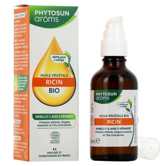 Omega Pharma Huile Végétale de Ricin 50 ml