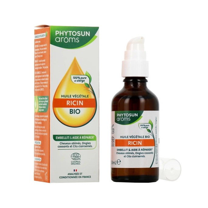 Omega Pharma Huile Végétale de Ricin 50 ml