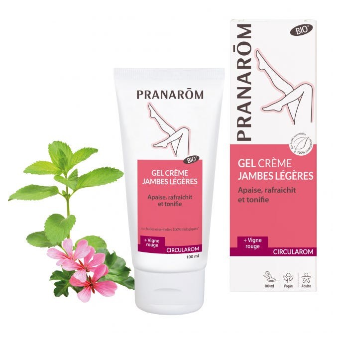 Pranarôm Circularom Gel Crème Jambes Légères 100 ml