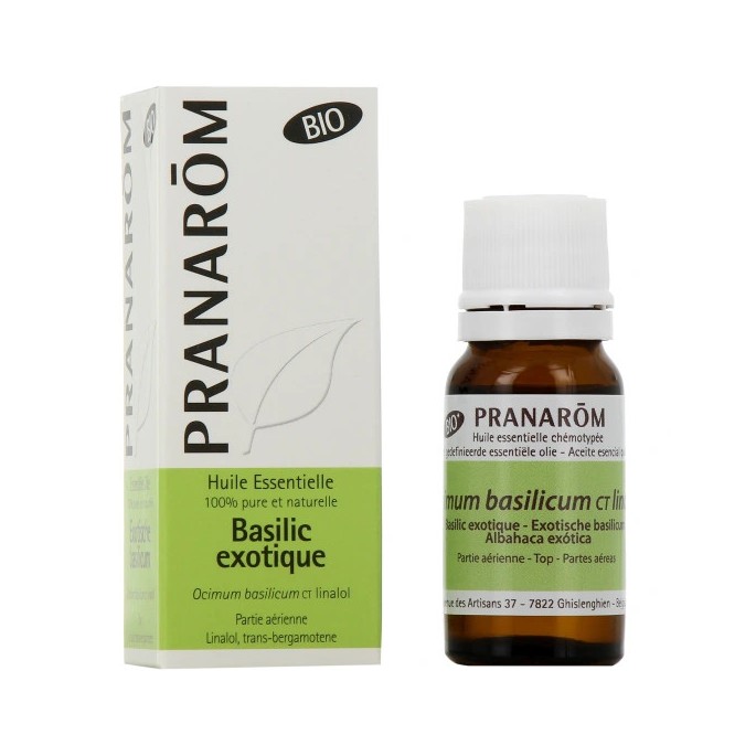 Pranarôm huile essentielle basilic exotique 10 ml
