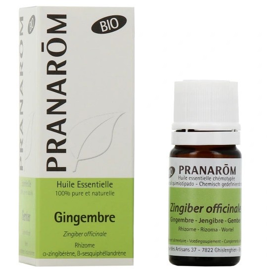 Pranarom huile essentielle gingembre 5 ml