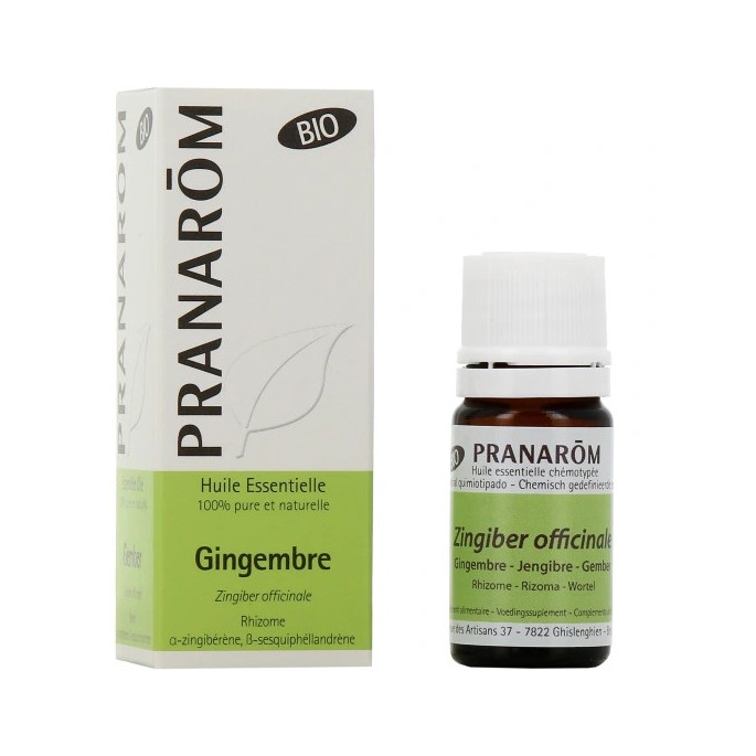 Pranarom huile essentielle gingembre 5 ml