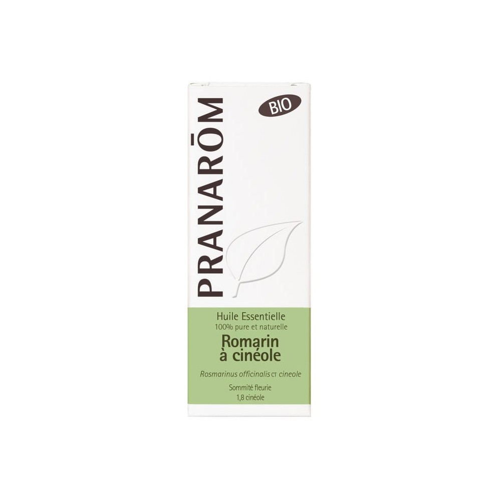 Pranarôm huile essentielle romarin à cinéole 10 ml