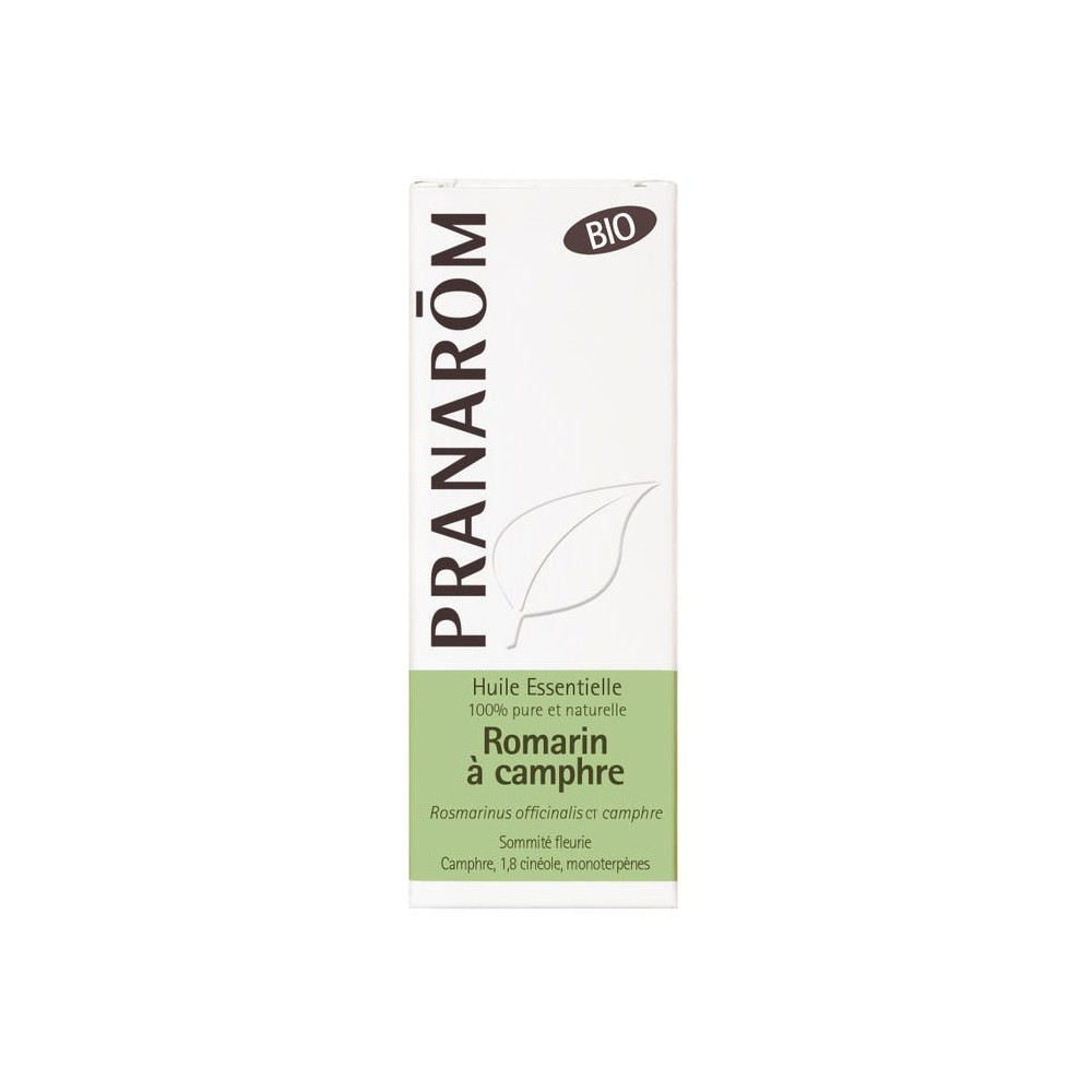 Pranarôm huile essentielle romarin à camphre 10 ml