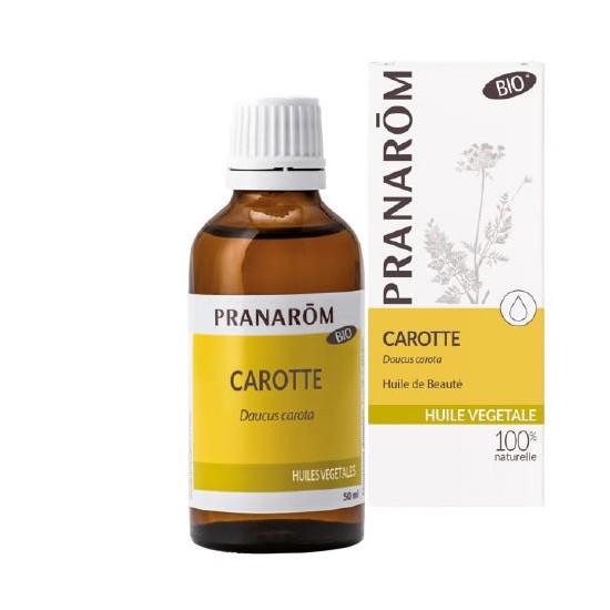 Pranarom huile végétale Carotte 50 ml