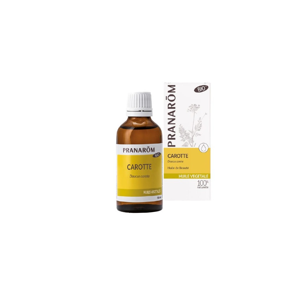 Pranarom huile végétale Carotte 50 ml