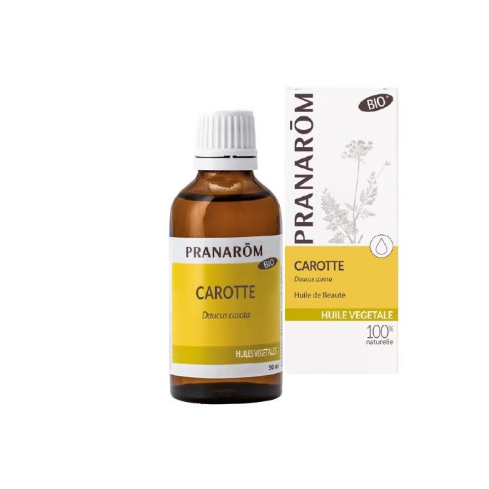 Pranarom huile végétale Carotte 50 ml