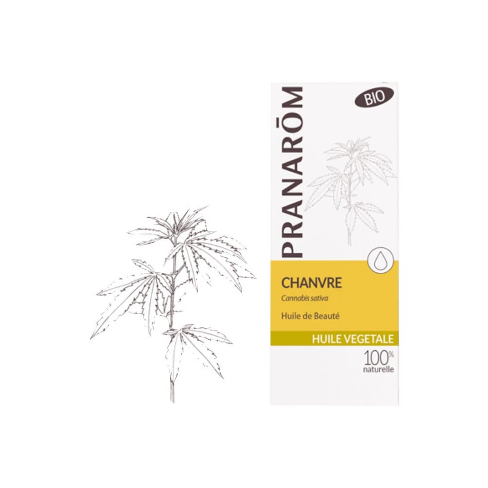 Pranarom huile végétale Chanvre 50 ml