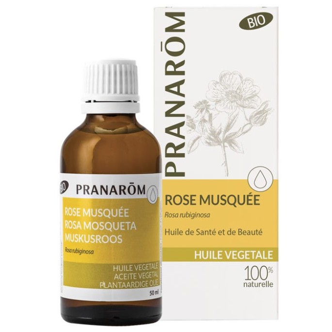 Pranarom huile végétale rose musquée 50 ml