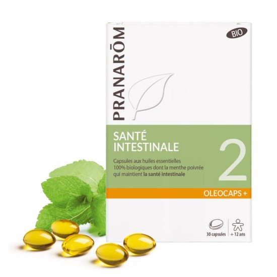 Pranarom Oléocaps 2 Caps santé intest bio