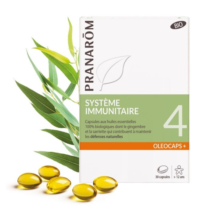 Pranarom Oléocaps 4 Système Immunitaire Bio