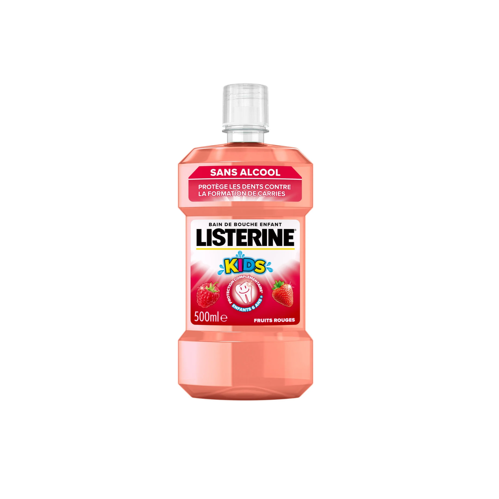 Listerine Kids Bain de Bouche Fruits Rouges 500 ml