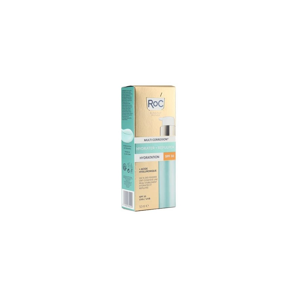 RoC Acide Hyaluronique Hydratation SPF 30
