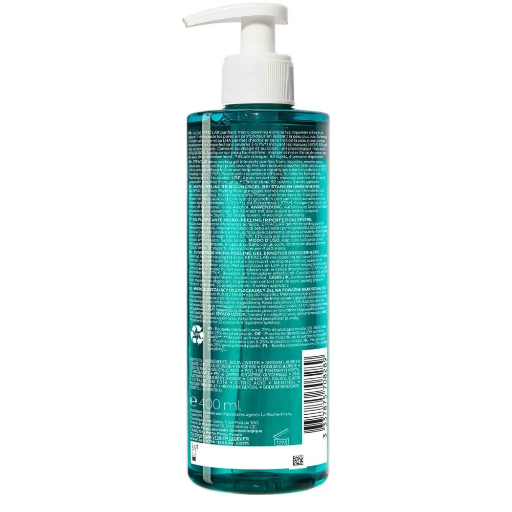 La Roche-Posay Effaclar Gel Purifiant 400 ml