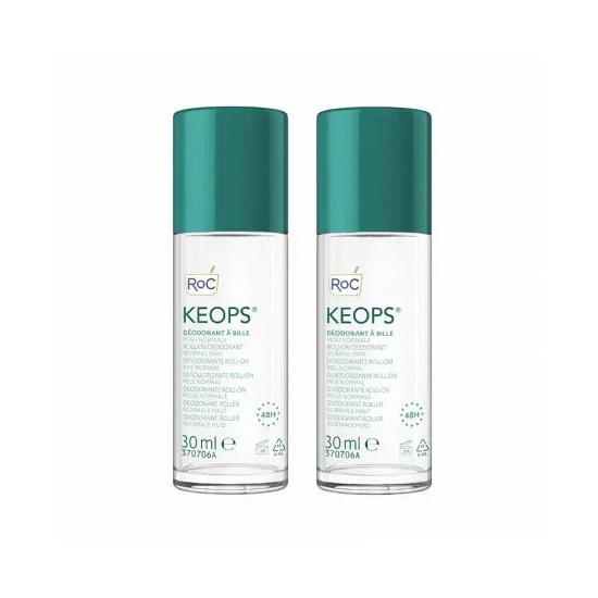 Roc Keops Déodorant bille duo 2x30 ml