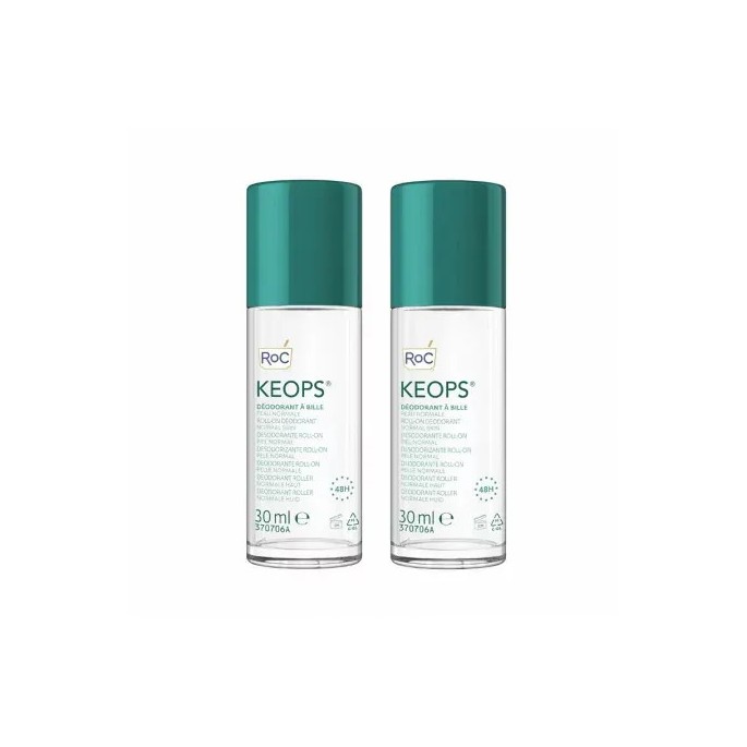 Roc Keops Déodorant bille duo 2x30 ml