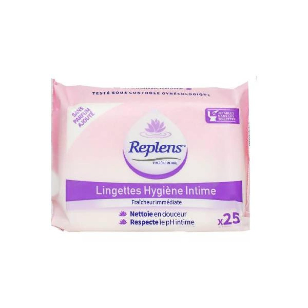 Replens Lingettes 25 unités
