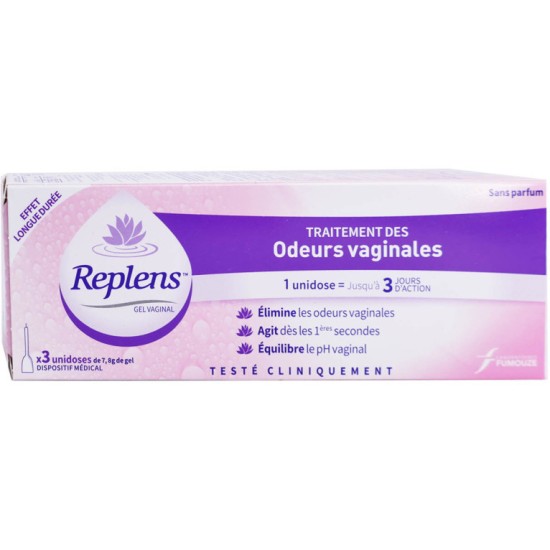 Replens soin vaginal unidose