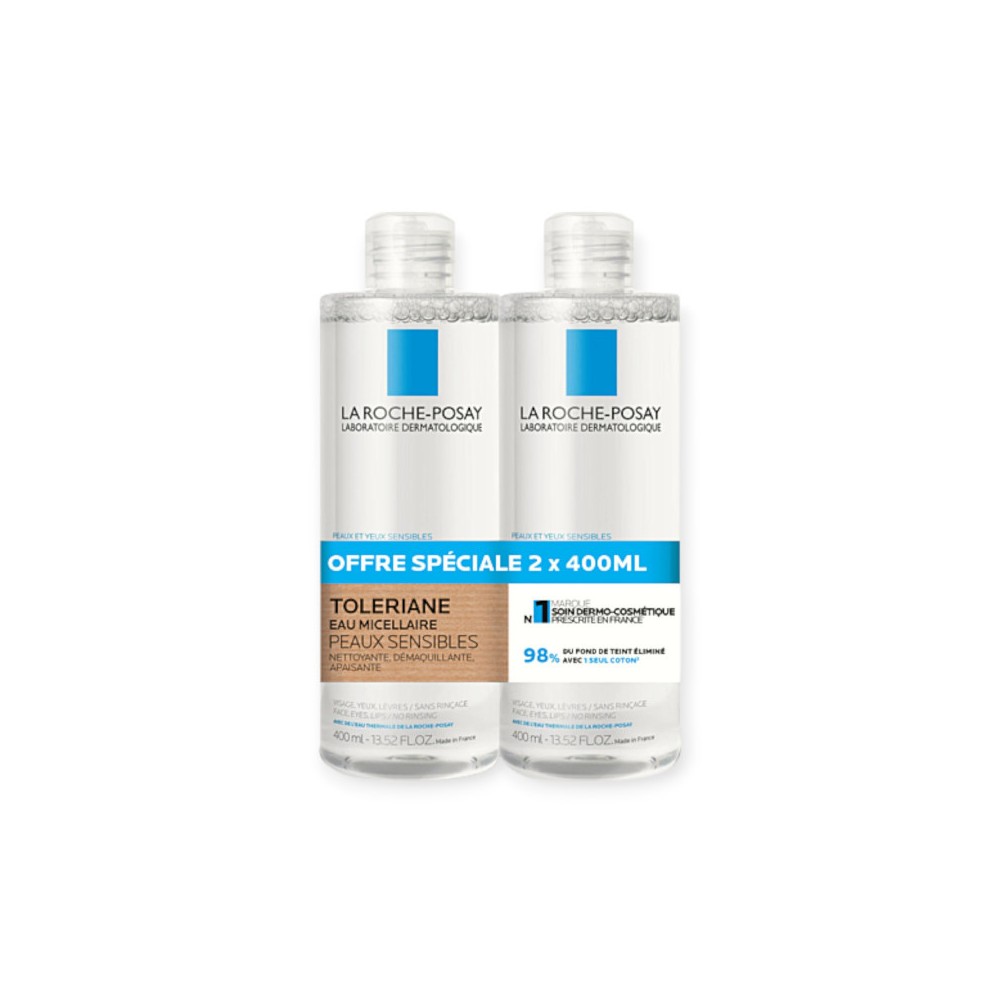 La Roche-Posay Toleriane Eau Micellaire Duo 400 ml