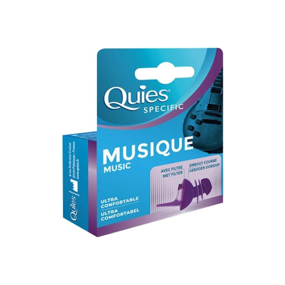 Quies spécifique musique Bouchons d'oreilles