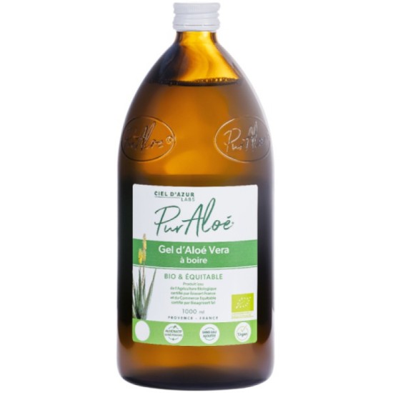 Puraloe Gel pasteurisé à boire 1L