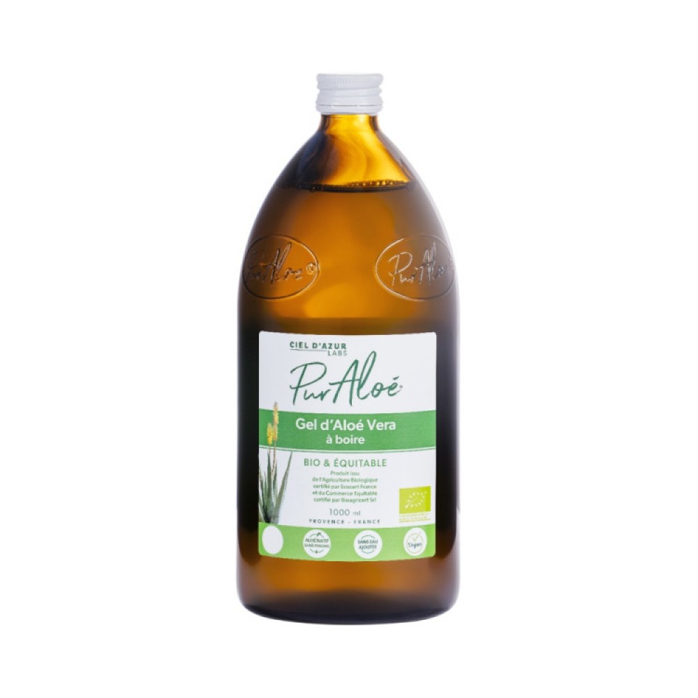 Puraloe Gel pasteurisé à boire 1L