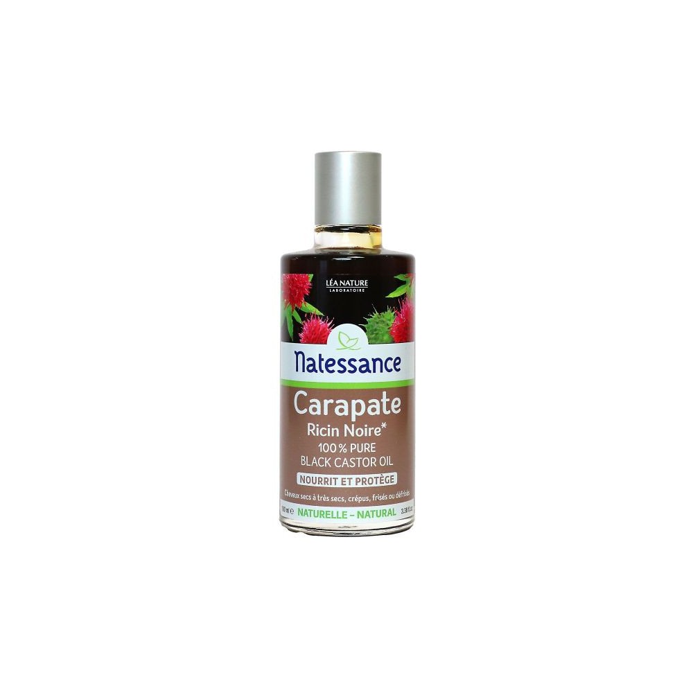 Natessance huile carapate ricin noir 100 ml
