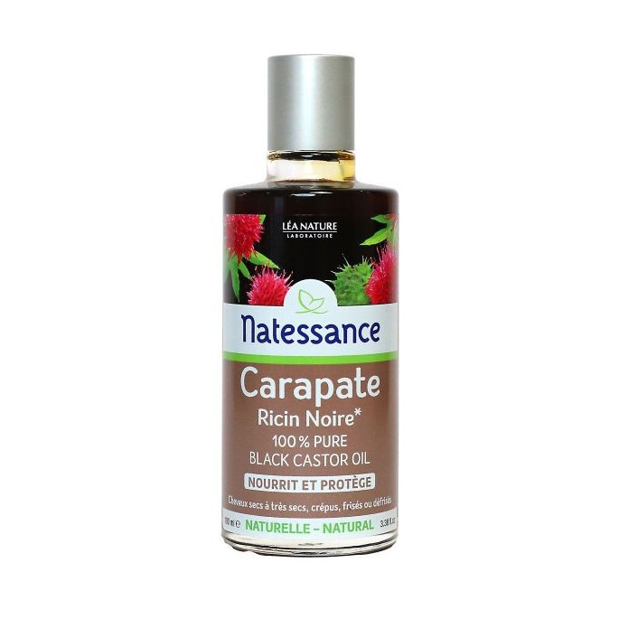 Natessance huile carapate ricin noir 100 ml