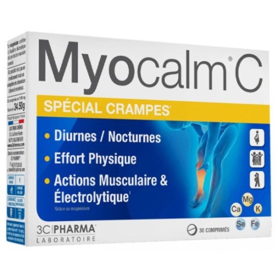 Myocalm Comprimés Crampes 30 unités