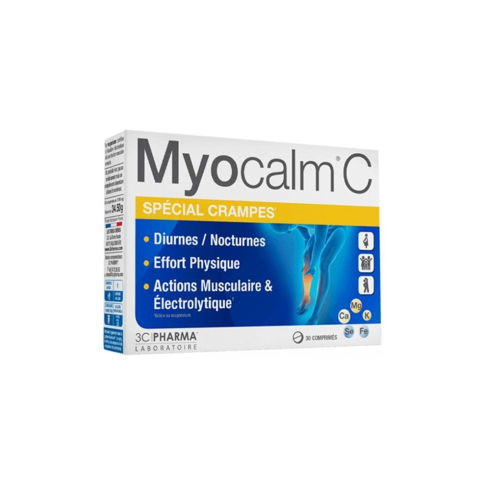 Myocalm Comprimés Crampes 30 unités