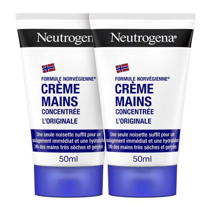 Neutrogena crème mains hydratante concentrée