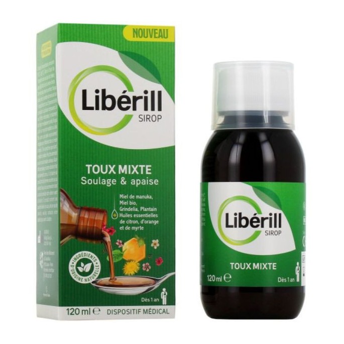 Liberill Sirop Toux Mixte 120 ml