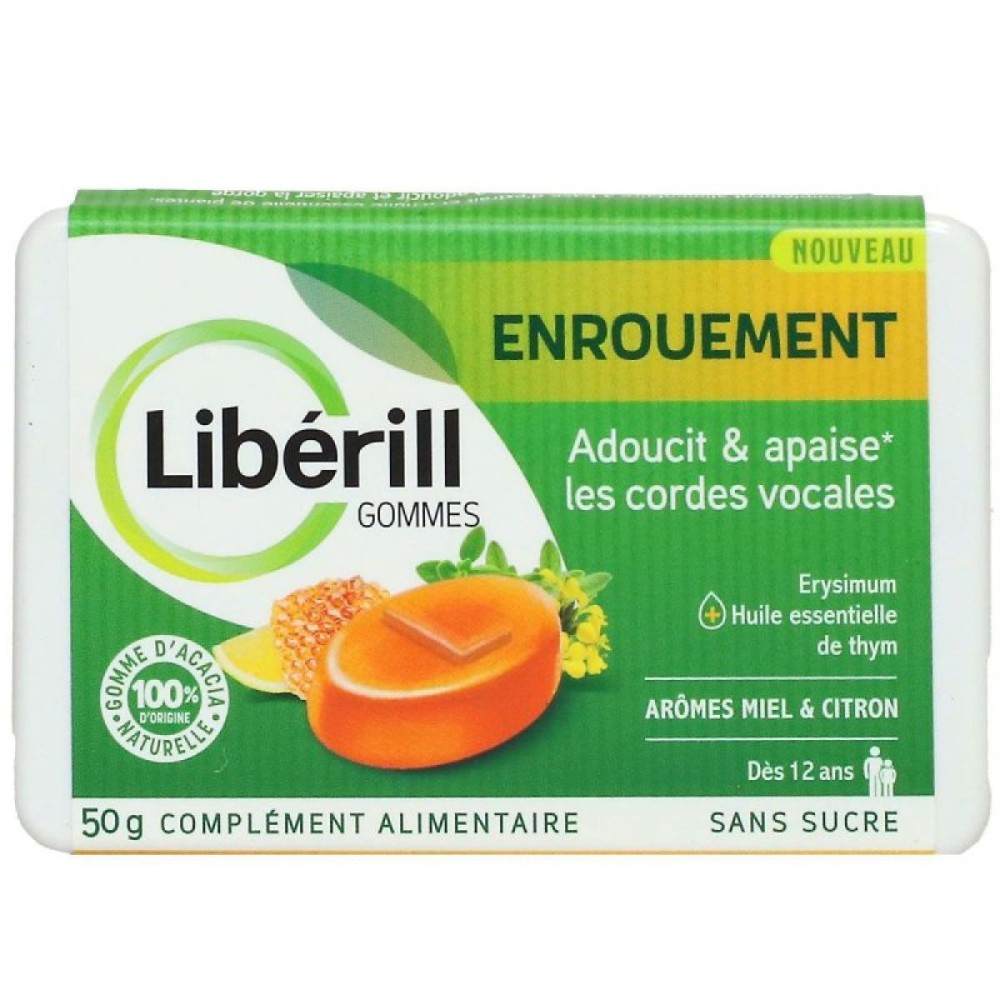 Liberill gommes enrouement