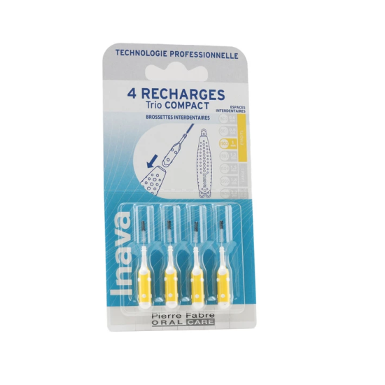 Inava Bros Recharge Jaune 4 unités