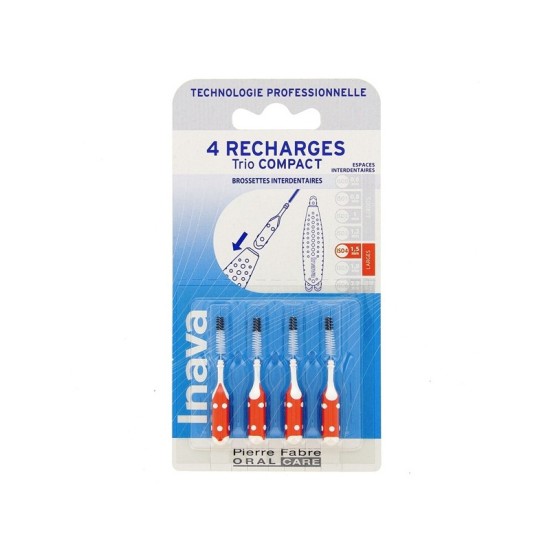 Inava Bros Recharge Rouge 4 unités