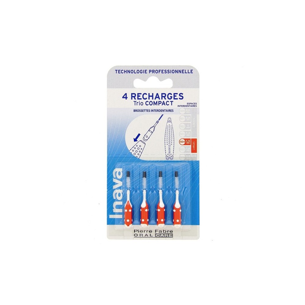 Inava Bros Recharge Rouge 4 unités
